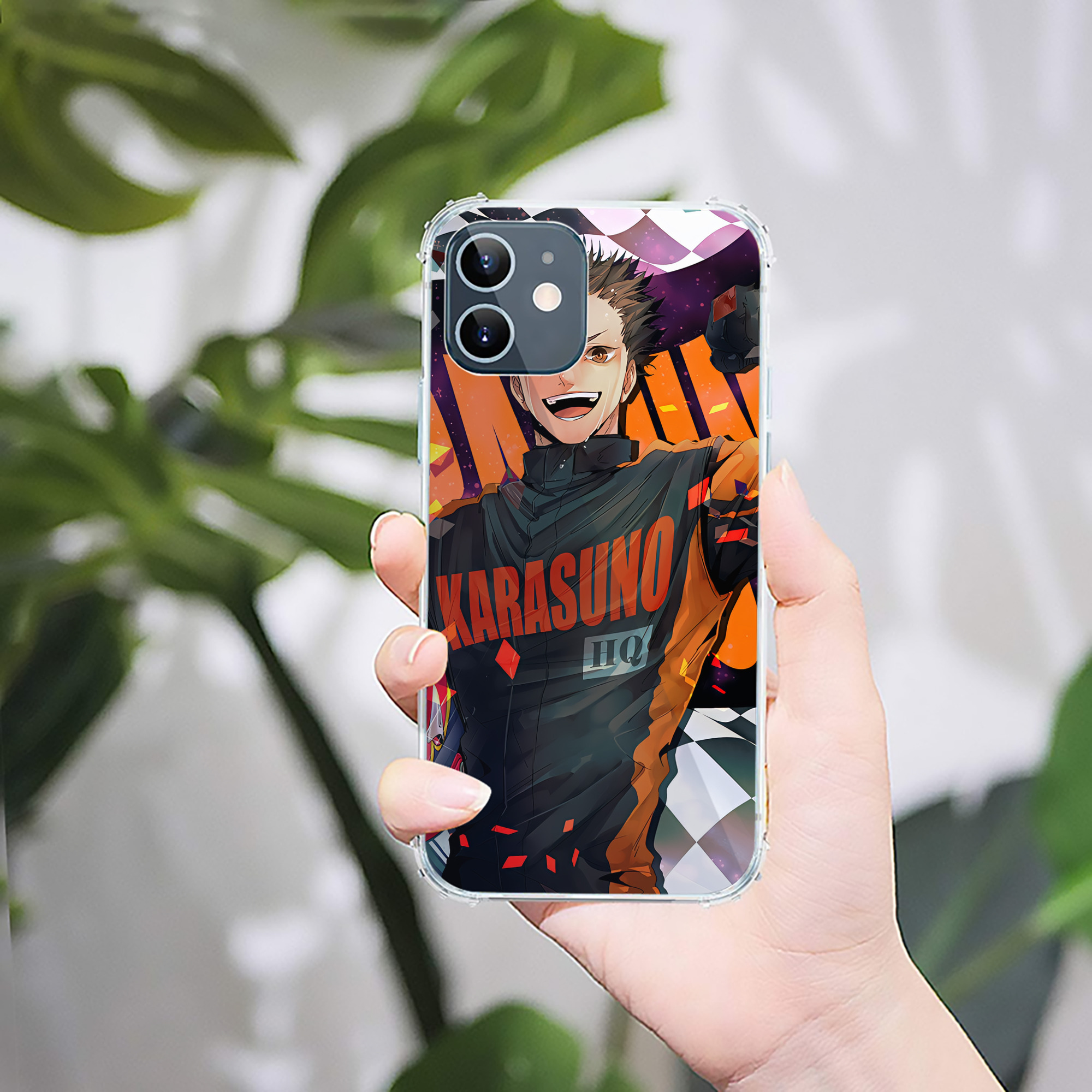 （画像用） ハイキュー!! Haikyu!! 【iPhone 12シリーズ対応】透明スマホケース（クリアソフトケース）
